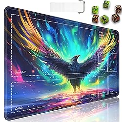JVGFYNKL for TCG Playmat, Playmat with Zones, 24x14