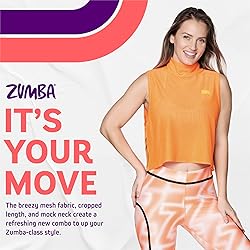 ZUMBA Women's Energy Sleeveless Crop