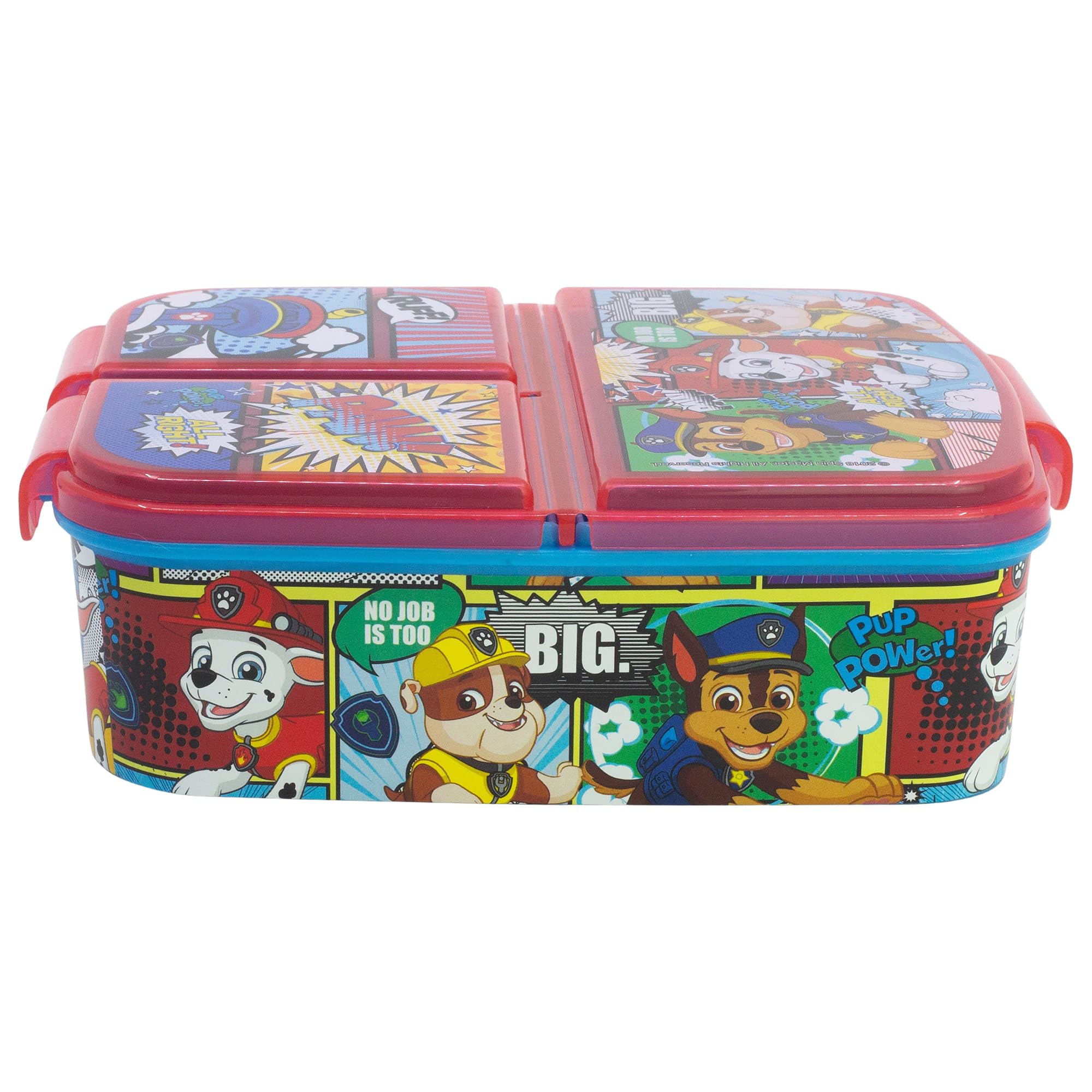 Stor | Paw Patrol Kids Children’s 3 Compartment Sandwich Lunch Box