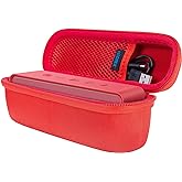 co2CREA Hard Case Replacement for Anker SoundCore/SoundCore 2 Portable Outdoor Sports Bluetooth Speaker (Red)