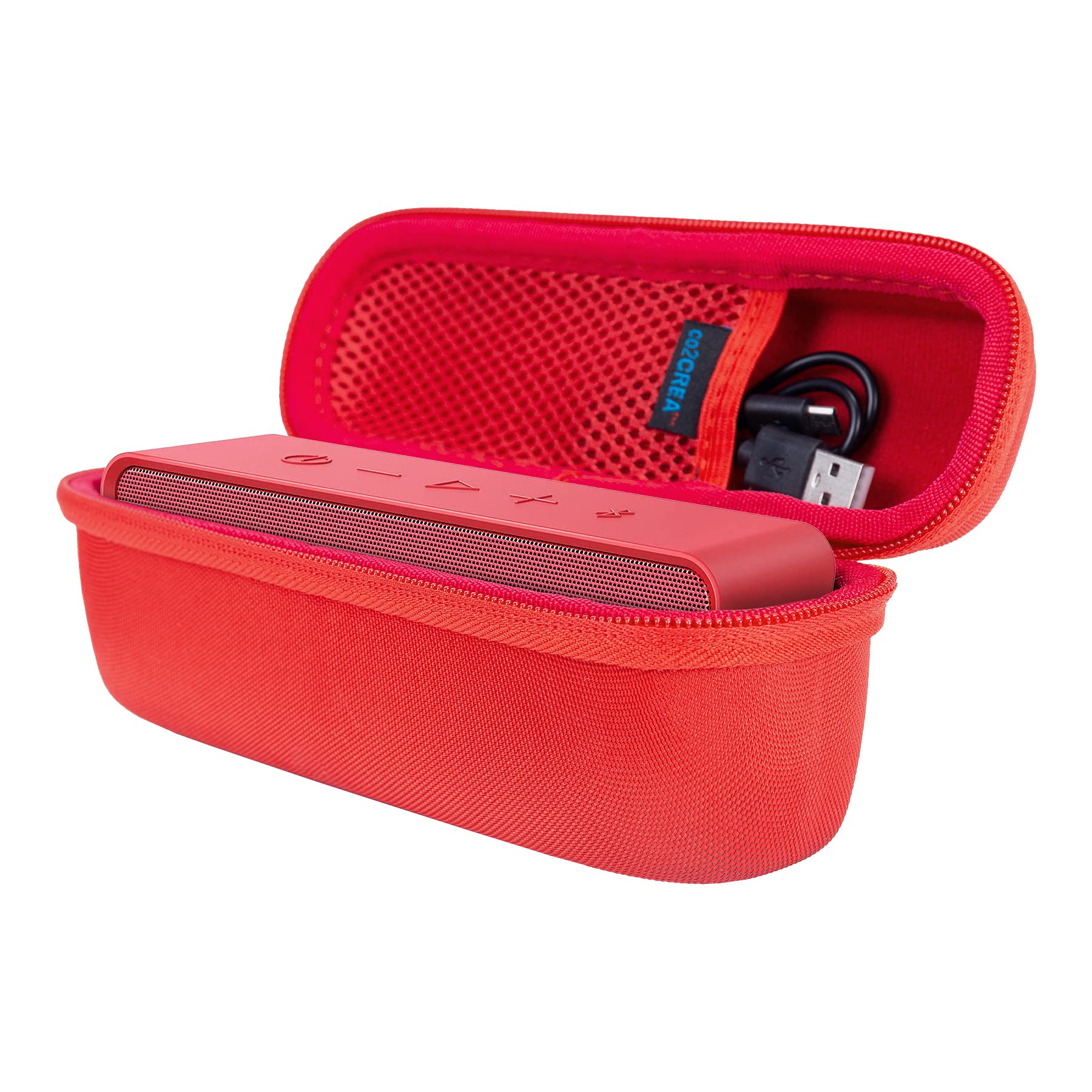 co2CREA Hard Cover Protective Case for Anker Soundcore/Soundcore 2 Portable Bluetooth Speaker,Case Only