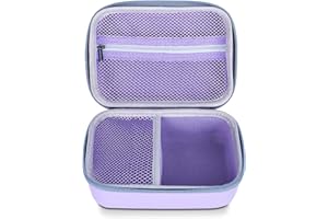 Riosin Kids Camera Case Compatible with masterbee/Cimizi Kids Camera Instant Print, Hard Storage Case with Inner Pocket- Case