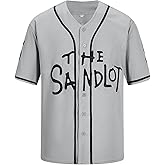 Aolapo 90s Outfit for Men,Sandlot 30 Jersey Rodriguez 30 Squints 5 Yeah-Yeah 11 Short Sleeve Baseball Jerseys for Men Women