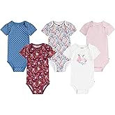 HUGGIES unisex-baby 5-pack Everyday Bodysuit