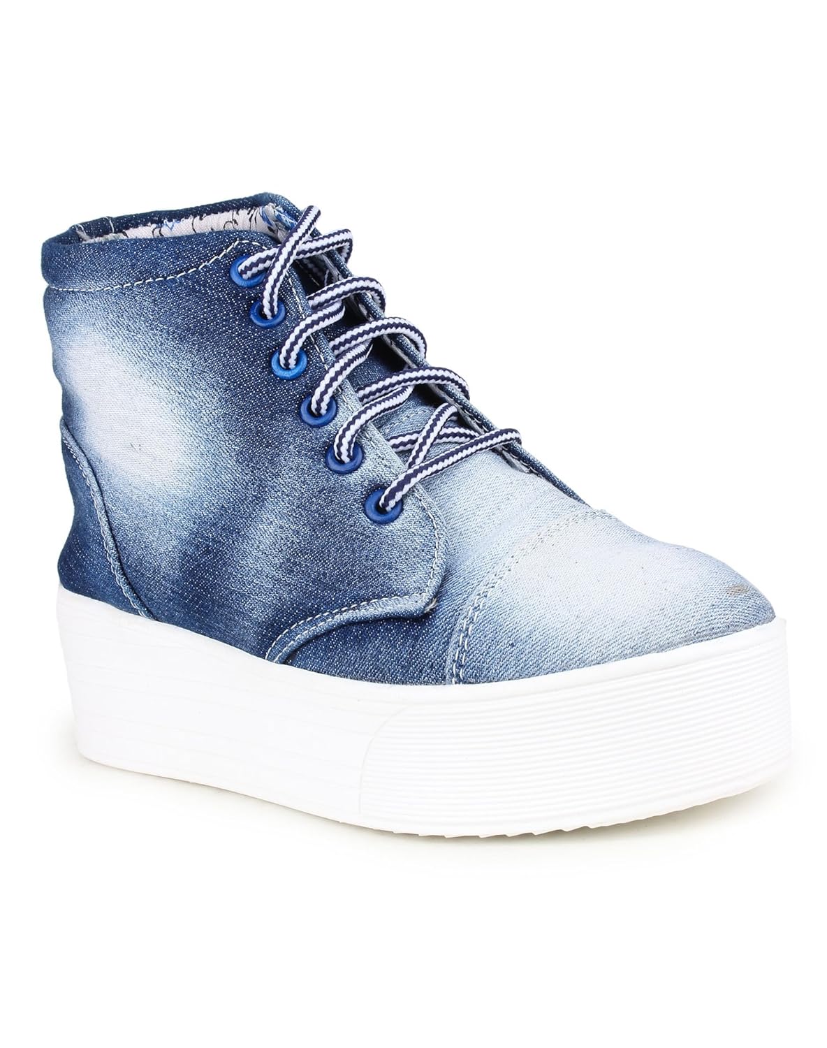 do bhai stylish casual denim sneakers