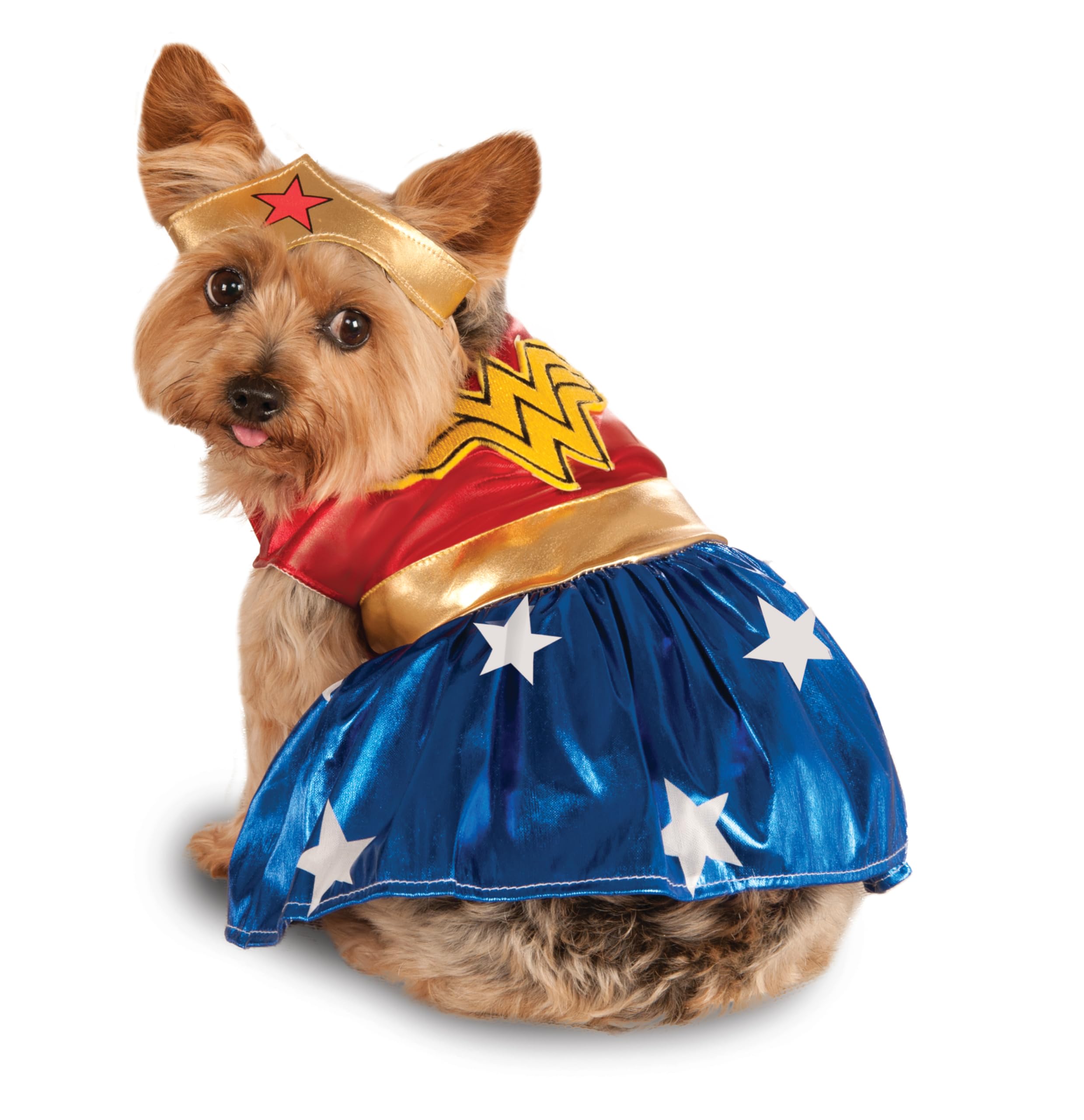 Official Rubies 887842LXLXL000 Extra Large Wonder Woman Pet Costume DC Halloween