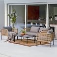 Curated visual reference: Rust Free Outdoor Furniture Minimalist Reference: Amazon Com Grand Patio Outdoor 4 Piece Conversation Set Rust
