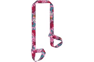 ZOOEASS Yoga Mat Strap, Adjustable Durable Yoga Mat Carrier & Stretching Strap, Multiple Color Choices