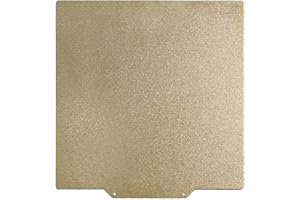 POJECITY Textured Steel Spring Metal PEI Sheet with Double Sided Flex Steel Bed 220 x 220mm