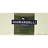 Ghirardelli Chocolate Baking Bar, White Chocolate, 4-Ounce Bars (Pack of 6)