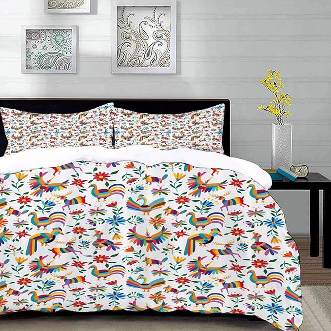 Yilan bedding Duvet Cover Set,Mexican,Traditional Latin American Art