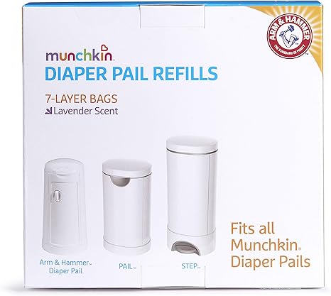 munchkin step diaper pail refills