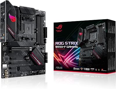 ASUS ROG Strix B550-F Gaming Motherboard AM4 ATX 128GB DDR4 4 DIMM PCIe 4.0