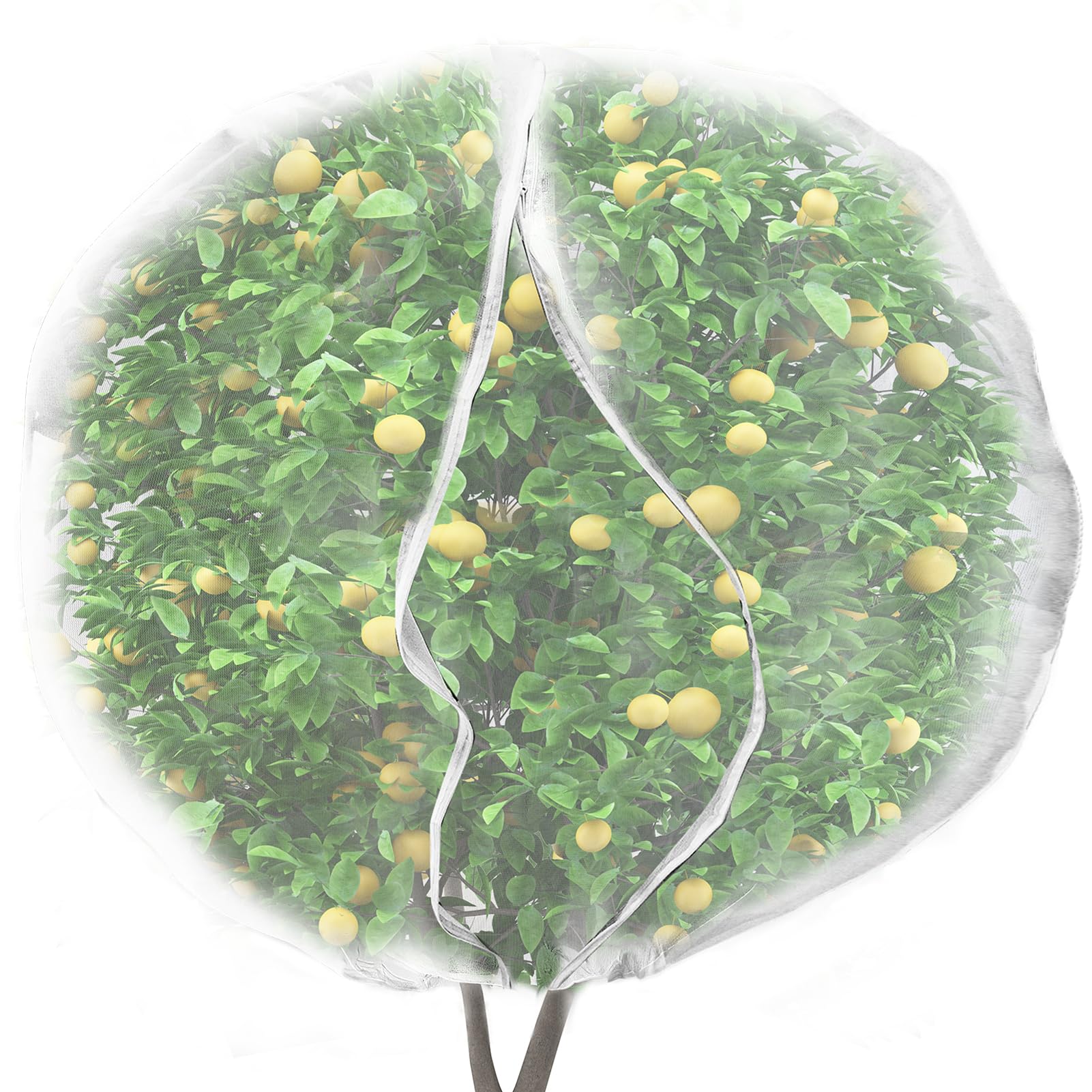 1Pc Insect Bird Barrier Netting Mesh, 3.3×5FtGarden Plant Covers from Insects Fruits Protection Netting Cover Bags Insect Protection Netting for Protecting Garden Trees Strawberry Vegetables Flowers