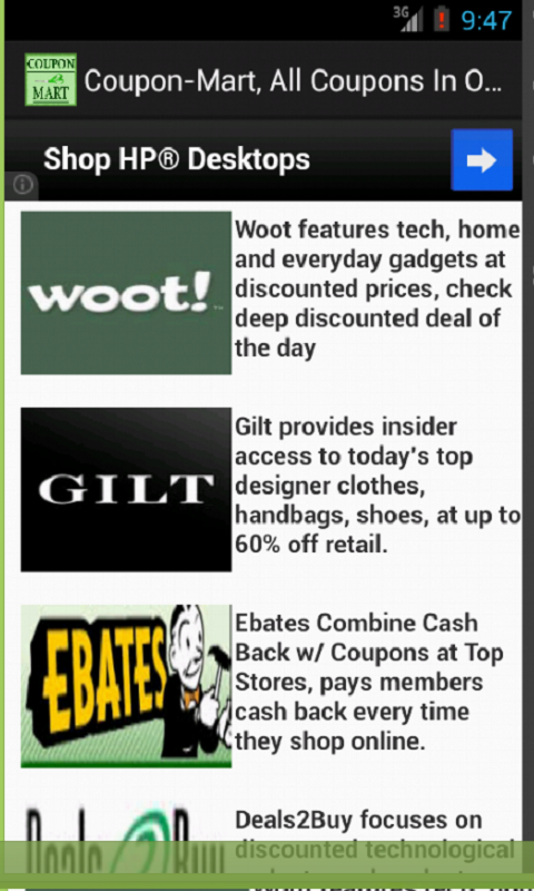 Coupon-Mart, Home Of Coupons ( no popup ads.)