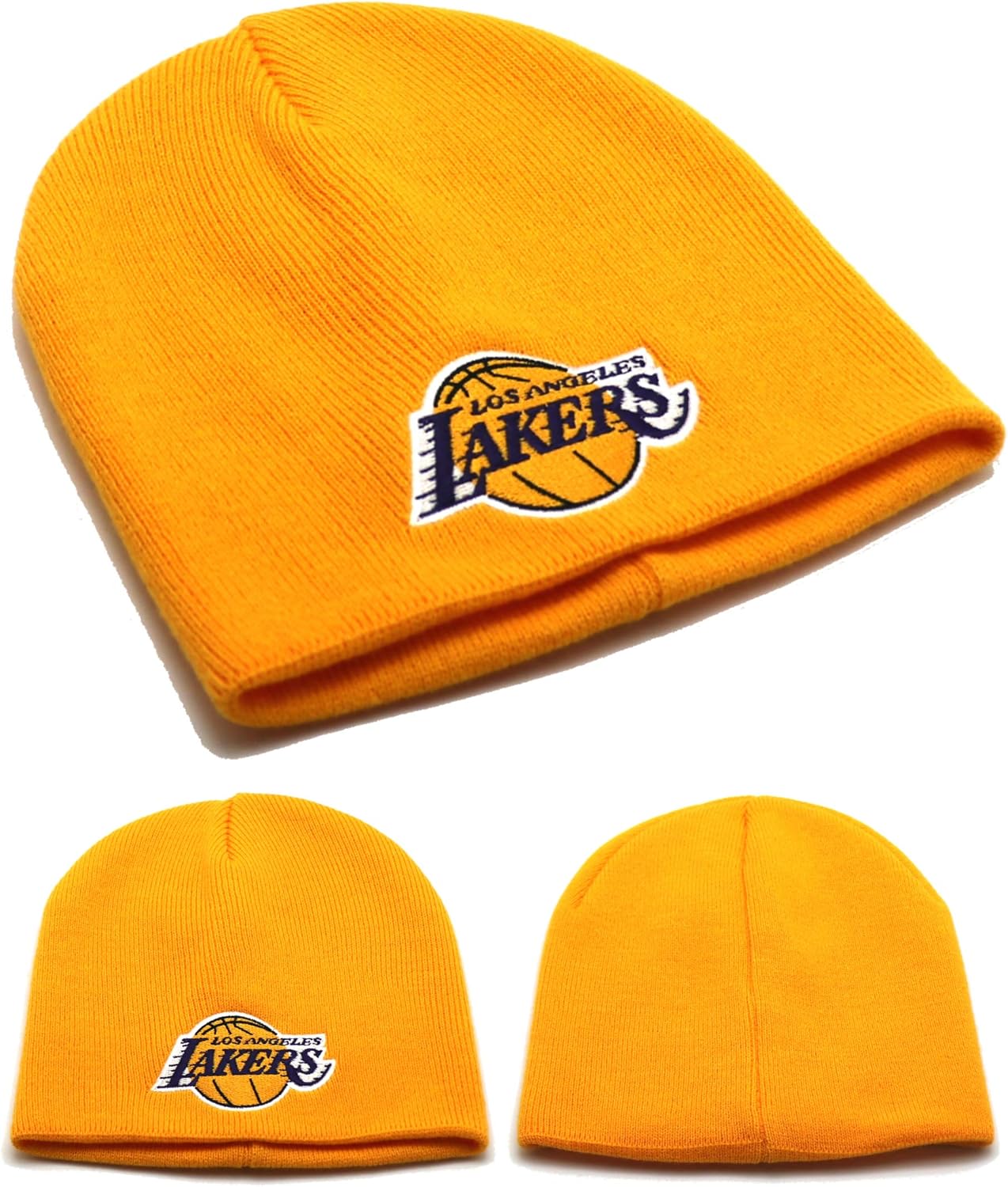 lakers baby beanie