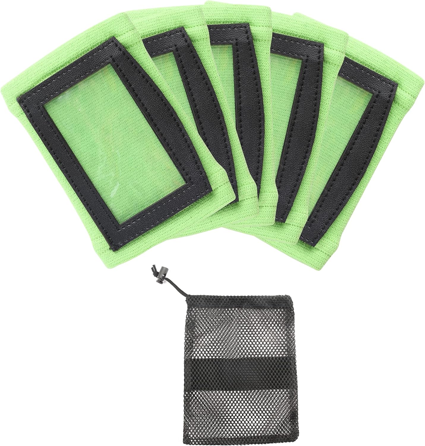 Youth Wrist Coach for Football 5Pcs 100% Cotton & Breathable Playbook Wristband: Clothing