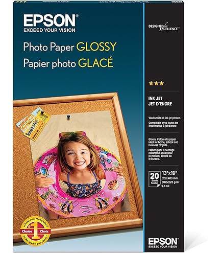 AIPA EPS 超美品 Amazon.com : Epson Glossy Photo Paper, 8.5-inch x 11-inch