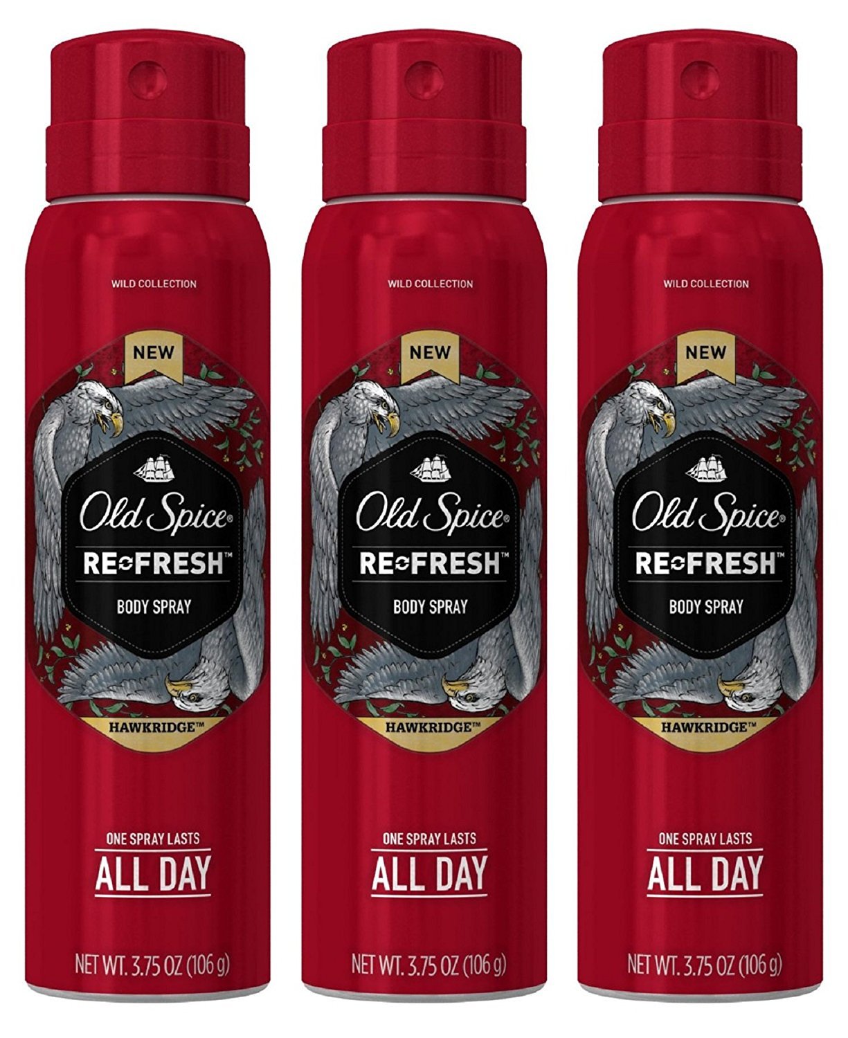 Old Spice Antiperspirant Deodorant, Hawkridge, 2.6 oz (3