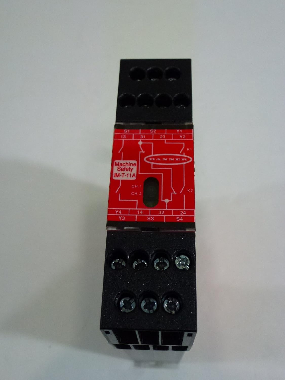 Banner Engineering Im T 11a Safety Relay Interface Module 6 Amp