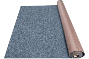VEVOR Grey Marine Carpet 6x23ft Boat Carpet Rugs Indoor Outdoor Rugs for Patio Deck Anti-Slide TPR Water-Proof Back Cut Outdo