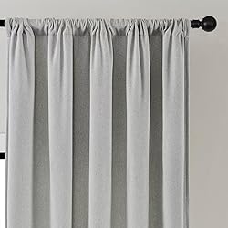 Joydeco Light Filtering Curtains 84 Inch Length for
