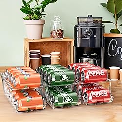 Simple Houseware 2-Pack Front-Loading Beverage Soda