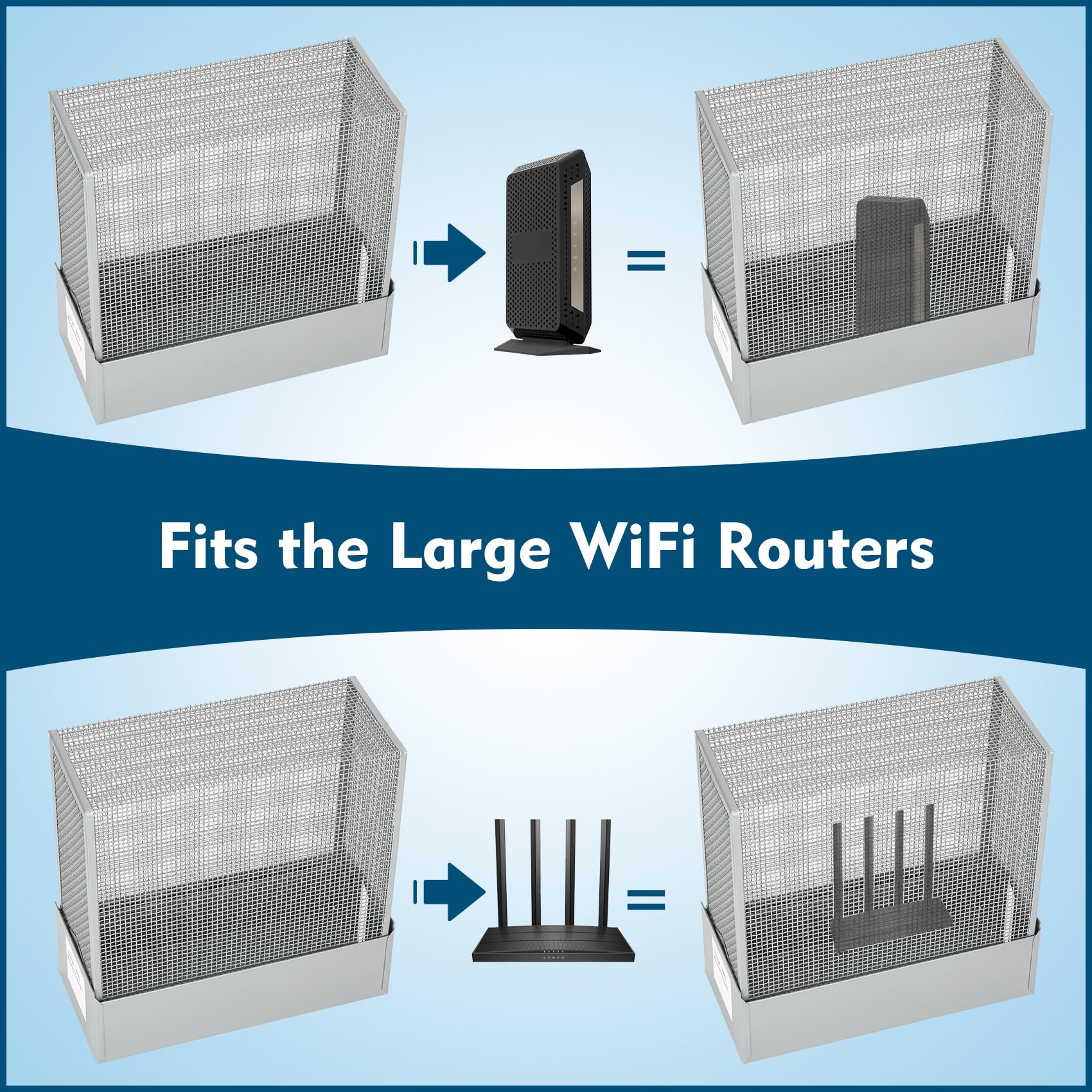 Mesh Router Covers Mua Large WiFi Router Cover, About 90% of WiFi Router Emf and 5G is ...