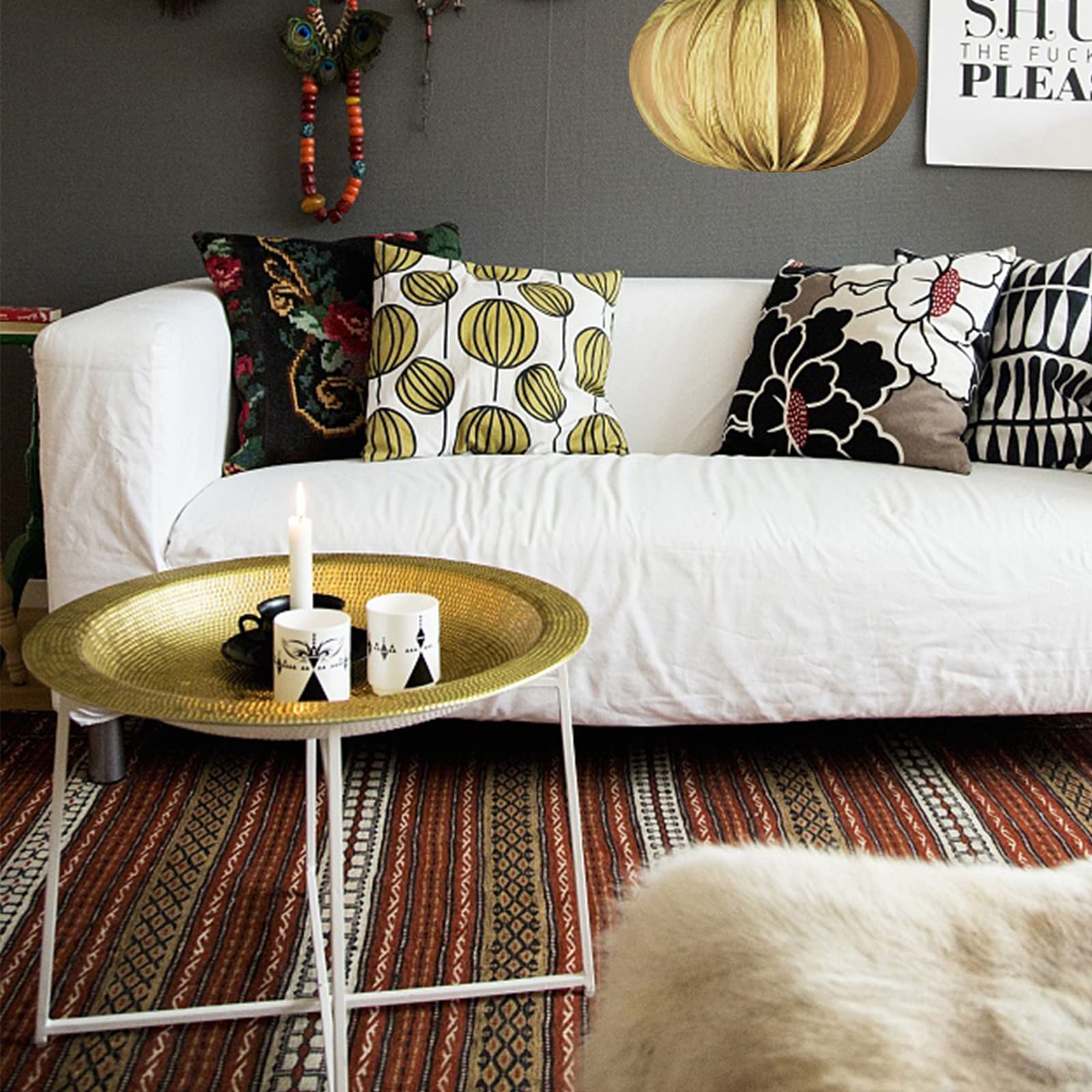 Gold Leaf Sheets for Arts, Painting, Gilding Crafting, Decoration, 5.5 by 5.5 Inches Imitation Gold Foil Sheets 100pcs