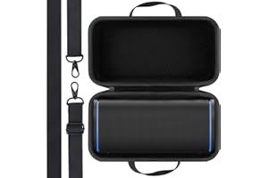 Lebakort Storage Case Compatible with Sony ULT Field 5 Portable Speaker (Black Case)