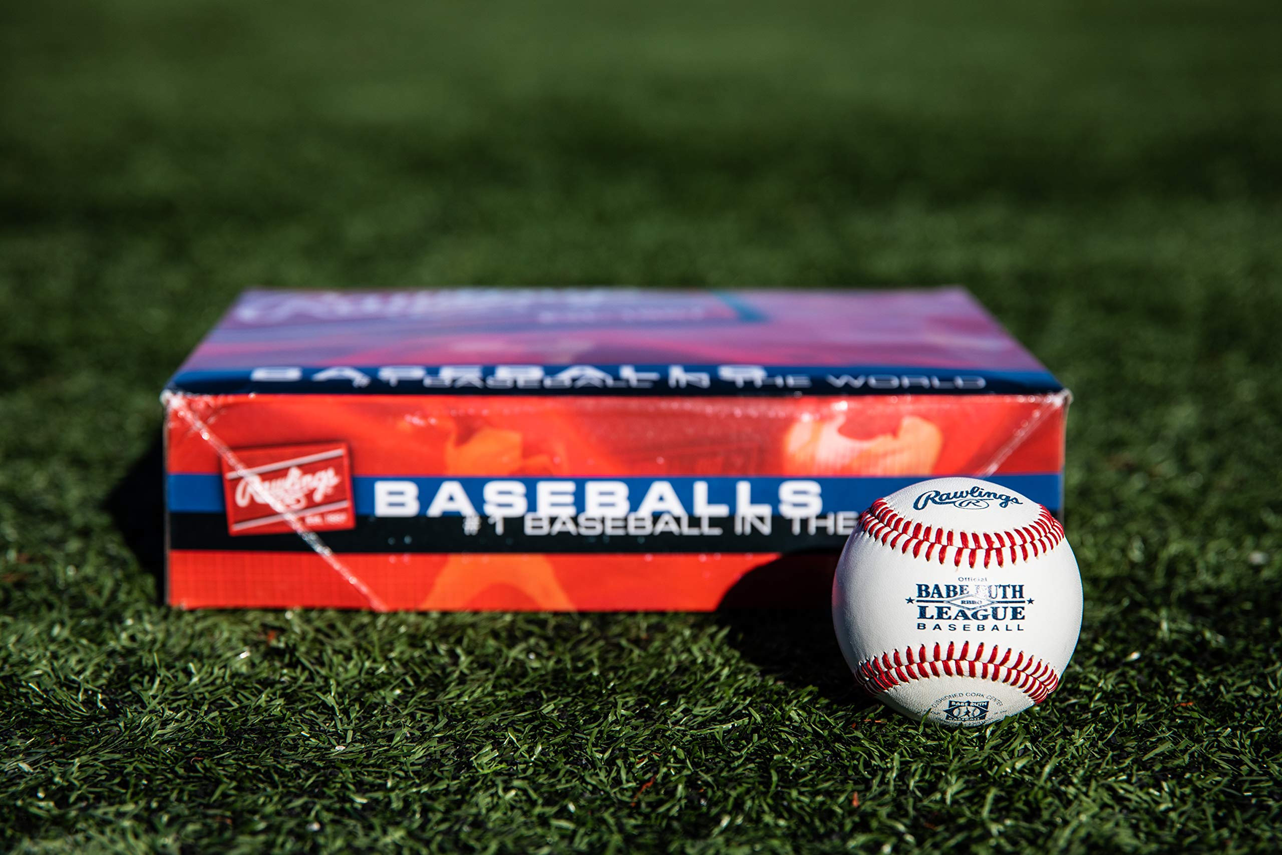 Rawlings | BABE RUTH LEAGUE Baseballs | Tournament Grade | RBRO | Youth/14U | 12 Count