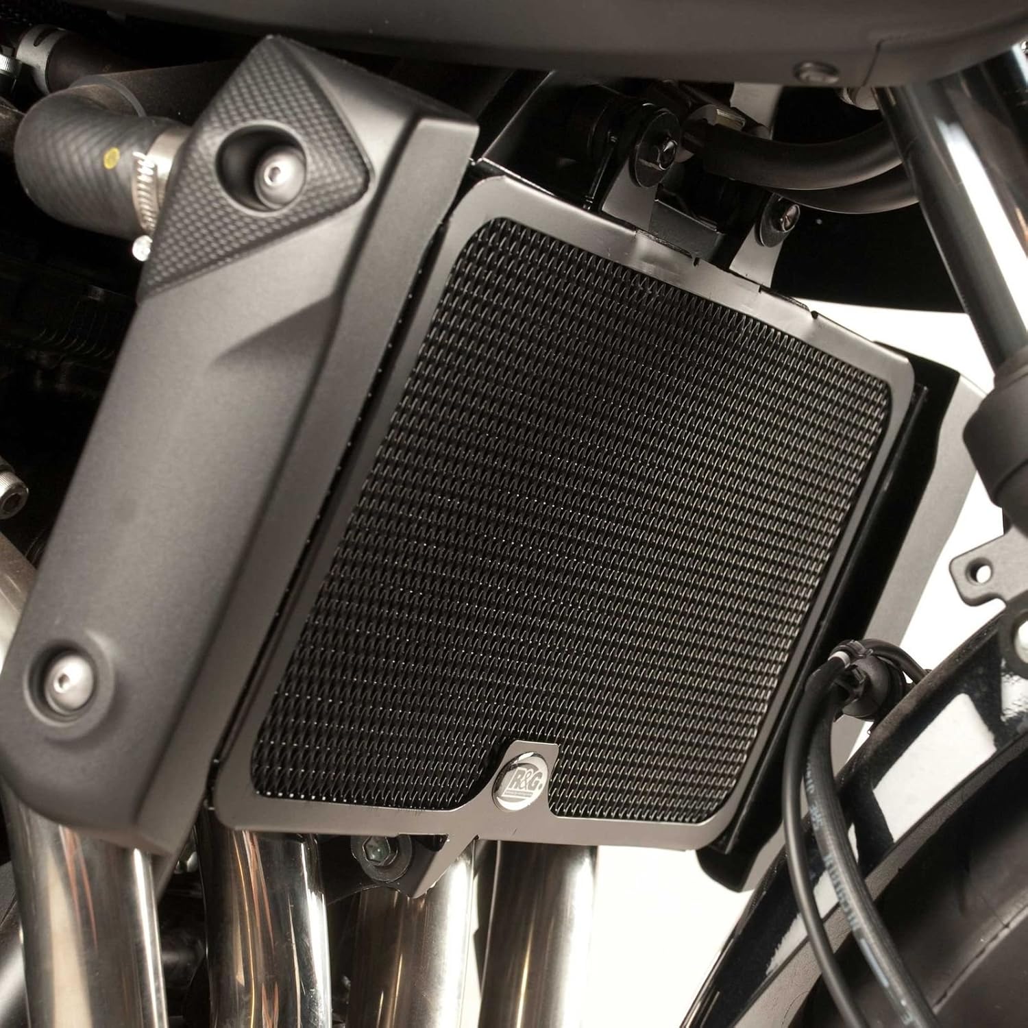 R&G RADIATOR GUARD GRILL BLACK PROTECTOR RAD0110BK Amazon.co.uk Car