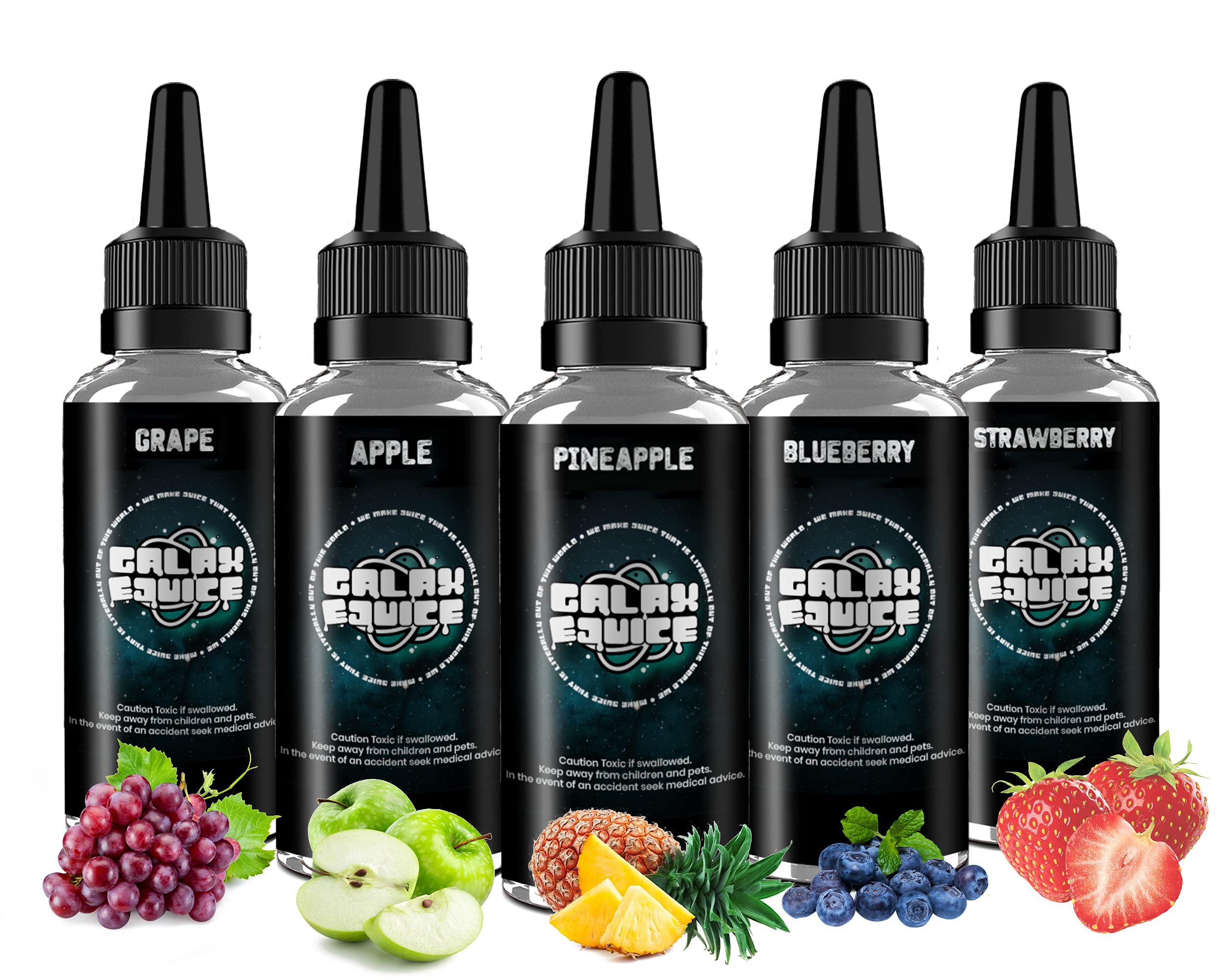 E-Liquid 100ml Vape Juice - Premium Max VG/50-50 VG PG No Nicotine Short Fill for Electronic Cigarettes, Vape Mods & Starter Kits - Over 100 Flavours Available