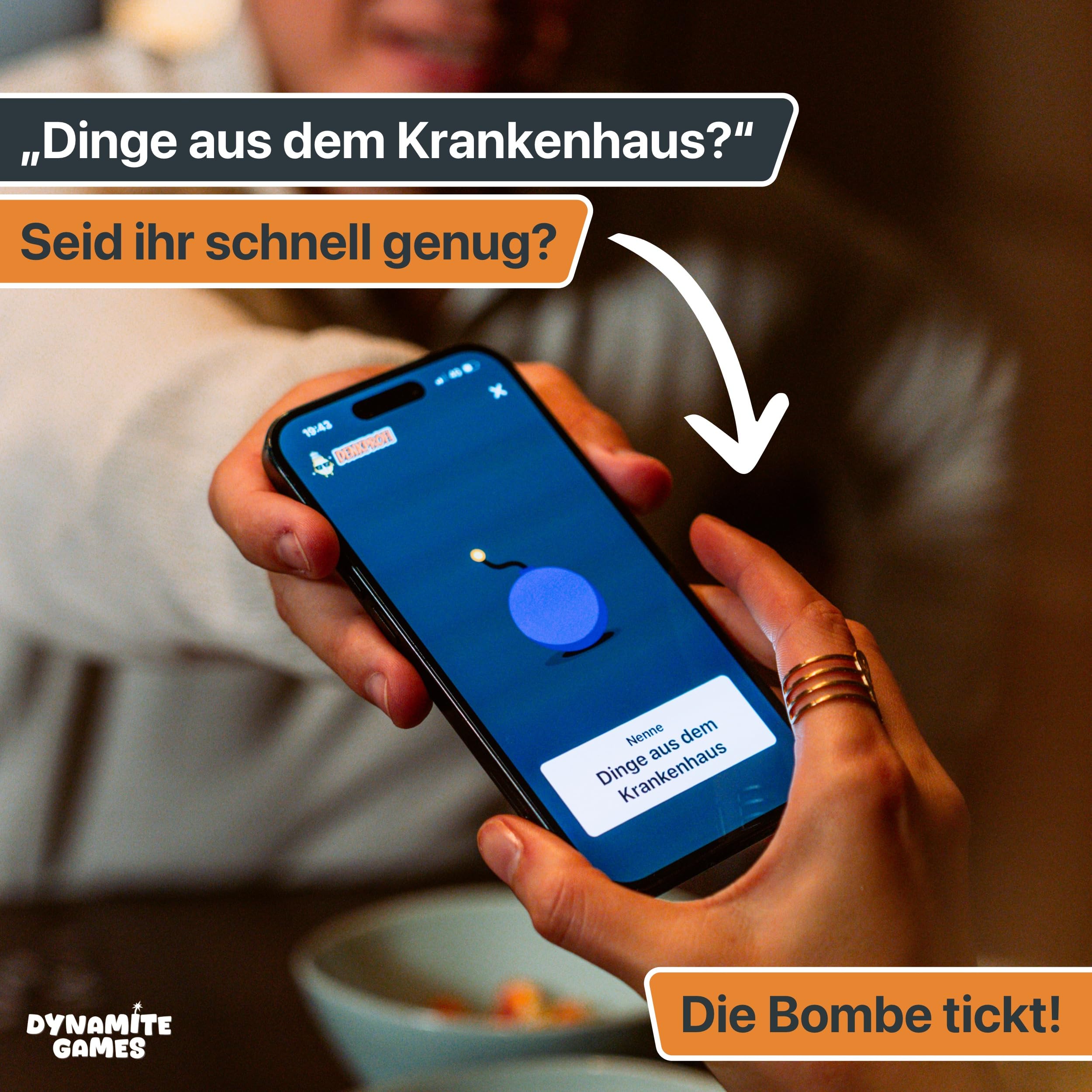 Denkprofi – Das Brettspiel mit App, interaktives Quiz-, Wissens- und Familienspiel, Gesellschaftsspiel für 3-6 Personen - Partyspiel mit Minispielen 5