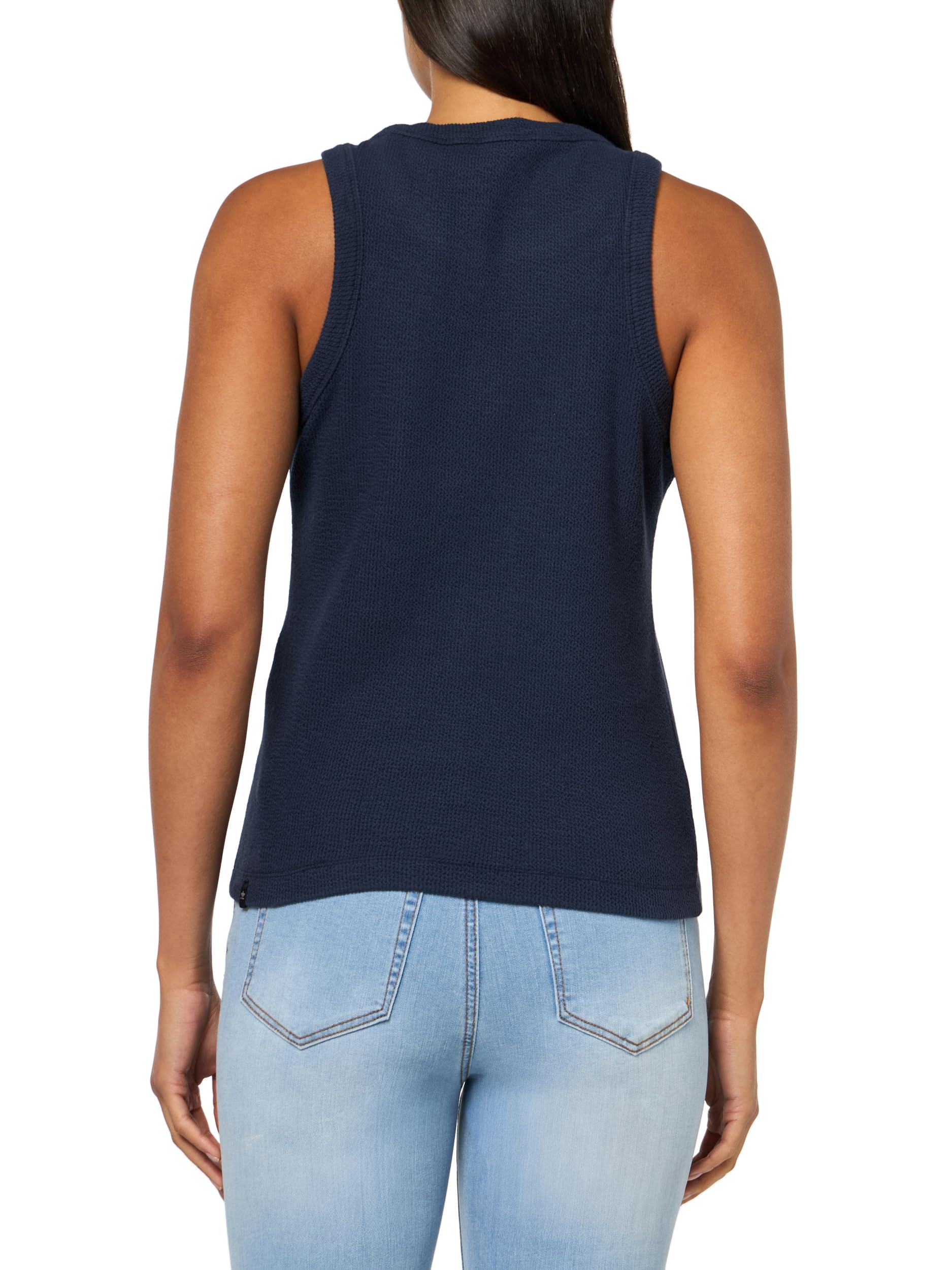 Condition photo showing New/Like New for dockers® women's rib tank slim fit with loft knit, navy blazer, x-large