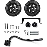 Champion Wheel Kit with Folding Handle and Never-Flat Tires for Champion 2800 to 4750-Watt Generators
