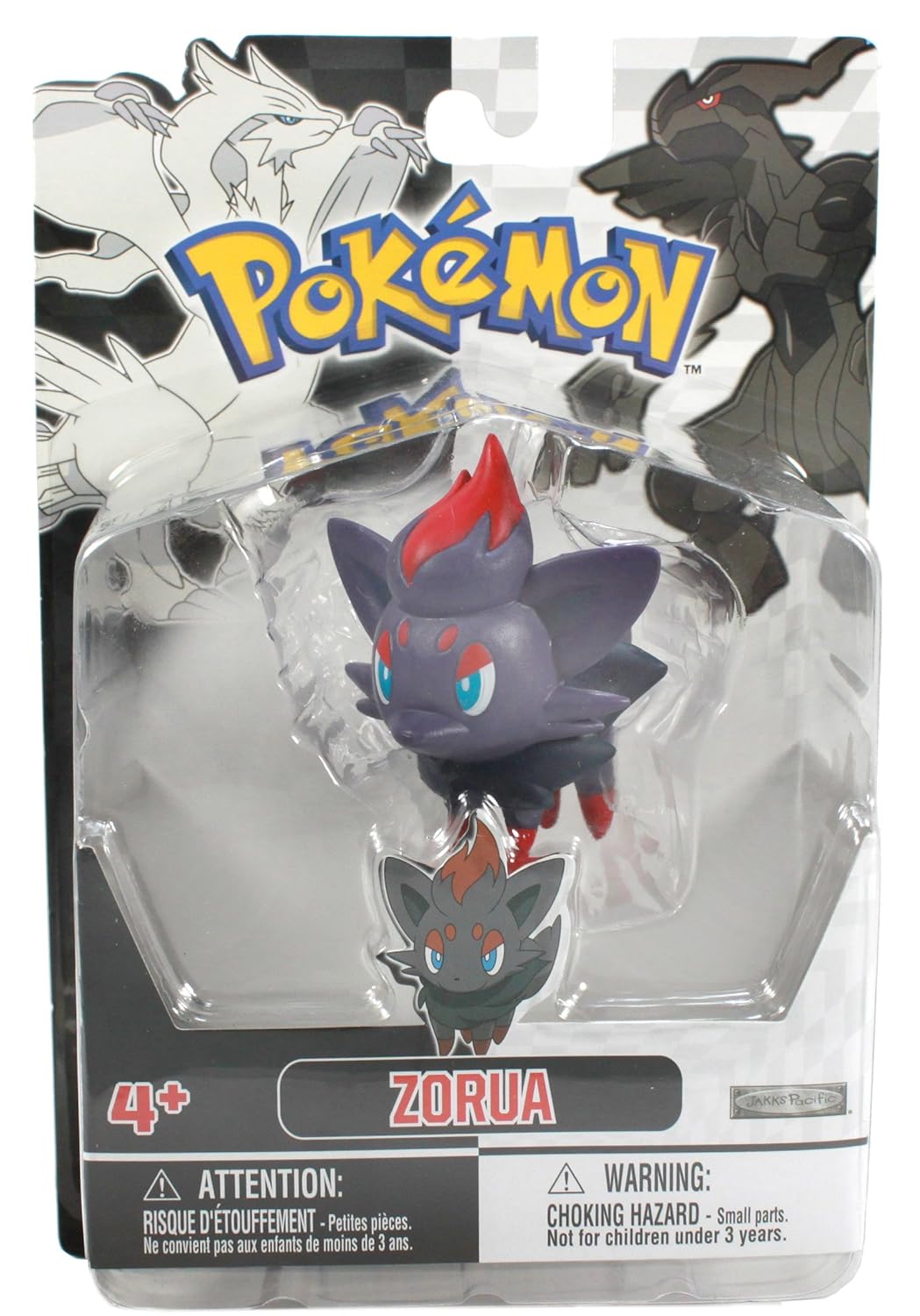 pokemon white version 2 on Zorua Rare Black White Version Pokemon Figure 2 Tv Movie Video Game Action Figures