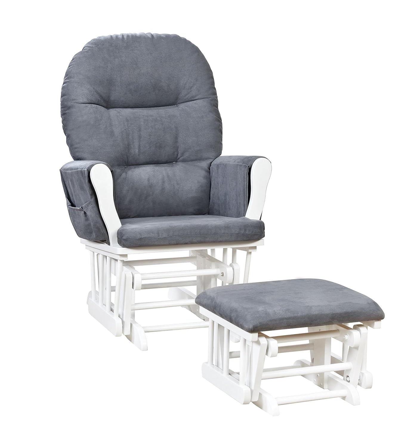 Best Nursing Rocking Ottoman Chair White