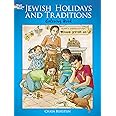 Jewish Holidays and Traditions Coloring Book (Dover Holiday Coloring ...
