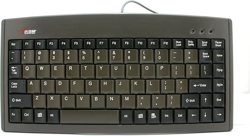 Xiao Dai Shu Gear Head Usb Mini Windows Keyboard Black 89 Keys Amazon Co Uk Computers Accessories