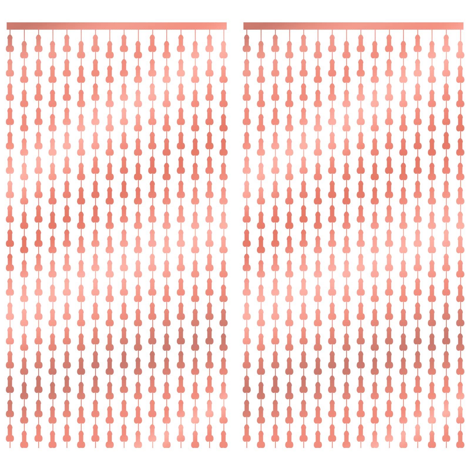 Fantasyon Hen Party Decoration, 2pcs Tinsel Foil Curtains Photo Booth Props Hen Party Backdrop Glitter Curtains for Bridal Shower Bachelorette Party Hen Do Party Decorations, 100 x 200 cm