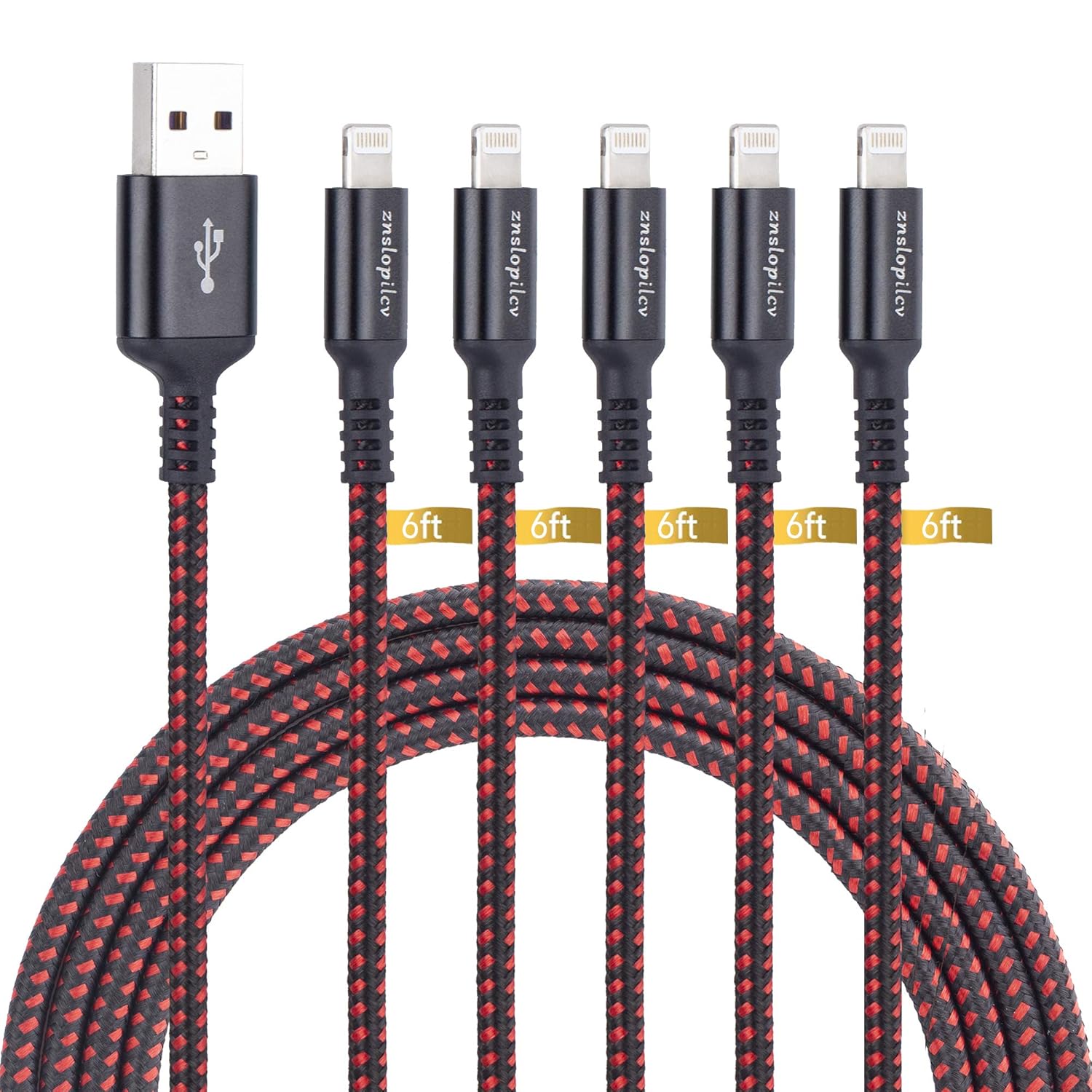 Best Iphone Charger 5 Pack Lighting Cable