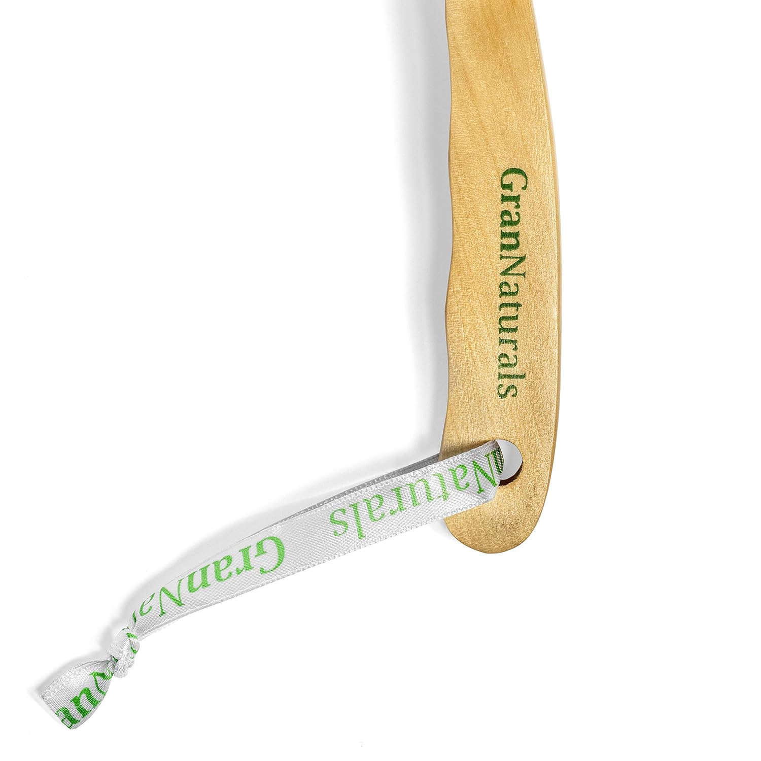 GranNaturals Lotion Applicator for your Back, Feet, and Legs - Large Size - Long Curved Easy Reach Wooden Handle Body Brush for Suntan, Sunless Self-Tanning, Skin Cream, Acne, Body Wash - Elderly Aid : Beauty