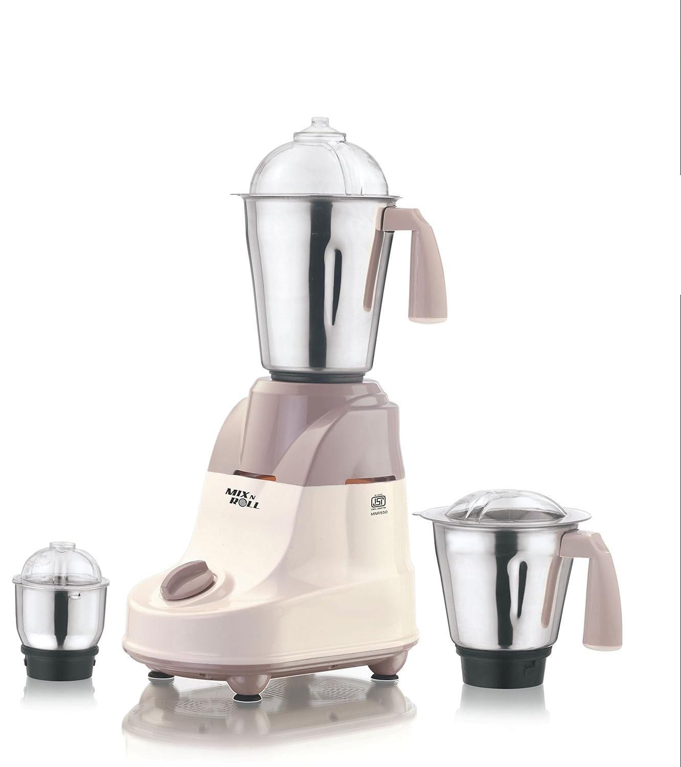 Mix N Roll MNR550 550-Watt Mixer Grinder (Grey)