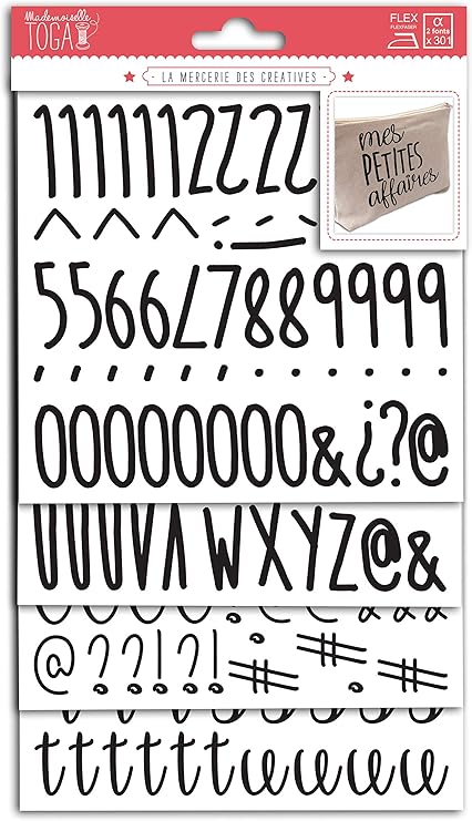 Draeger Paris 1886 Meg616 156 Buchstaben Und 82 Zahlen Zum Aufbugeln Flex Schwarz Multi Typos Flexibel Planche 15 5x27 5cm Amazon De Kuche Haushalt