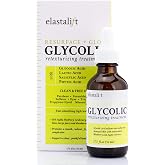 Elastalift Resurfacing Glycolic Acid Facial Peel Serum, Anti-Aging Dark Spot Corrector Facial Peel Reduces Enlarged Pores, Minimizes Fine Lines, Evens Skin Tone, Exfoliating Chemical Peel, 1.75 Fl Oz