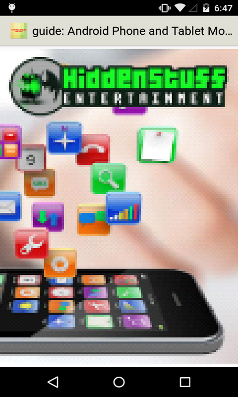 ANDROID PHONE AND TABLET MOBILE USERS GUIDE