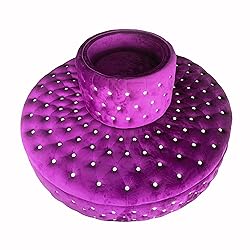 SOLIDLEAF 71" Tufted Circular Sofa Round Banquette