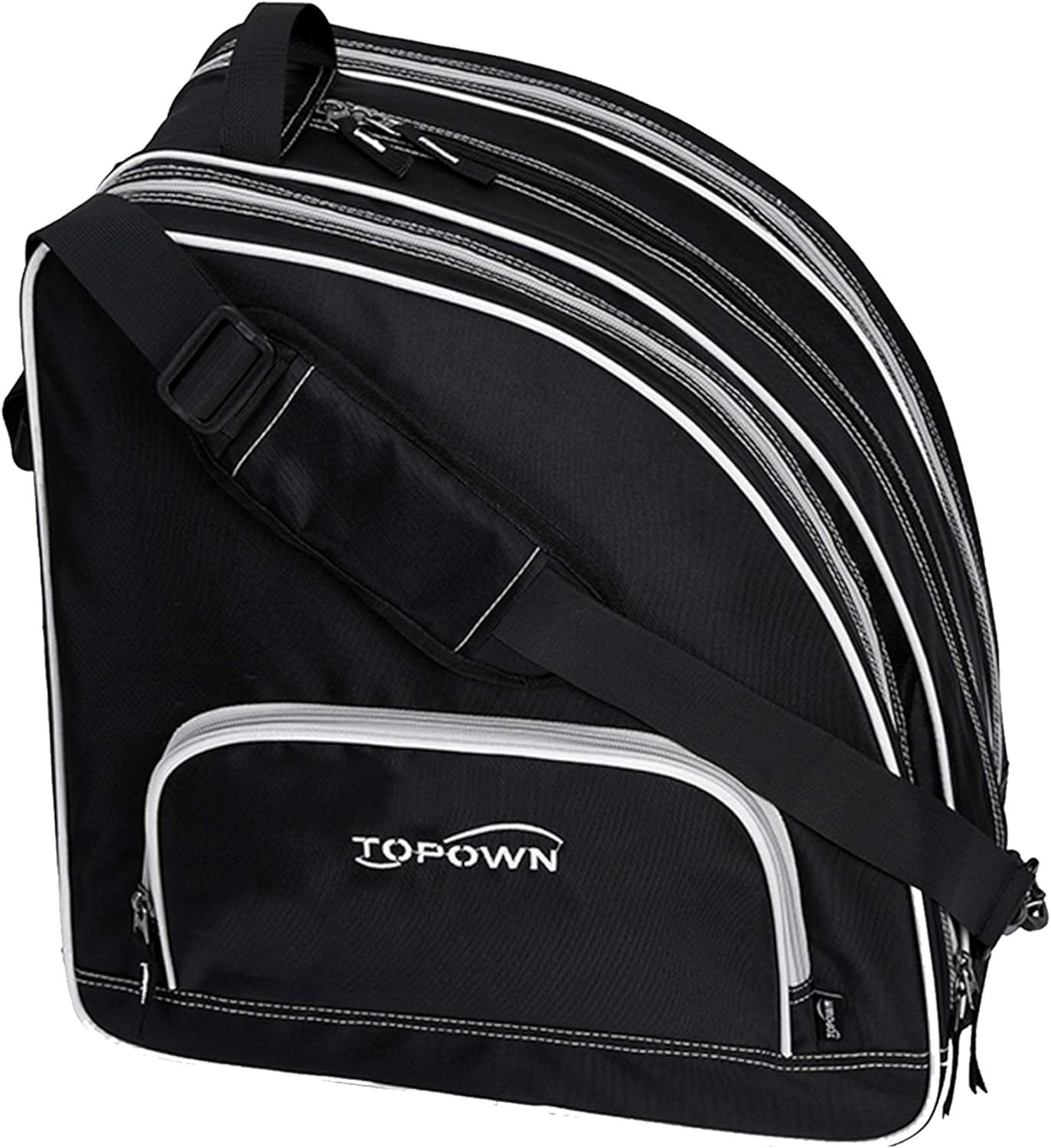 TOPOWN Ice Skate Bag Roller Skates Bag for Men Inline Skate Bag for Women Roller Skate Bag Premium Black Ice Skate Bag Rose Red Rollerblades Bag : Sports & Outdoors
