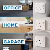 Status 13A Switched Single-Gang Wall Socket 250V White S1G13AWS8 view 6